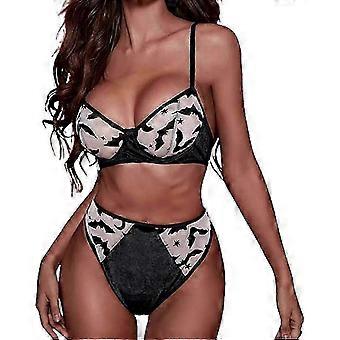 Women Halloween Print Lingerie Bra + Panty Set Y Bra Erotic Lingerie Set Clearance Women's Lingerie