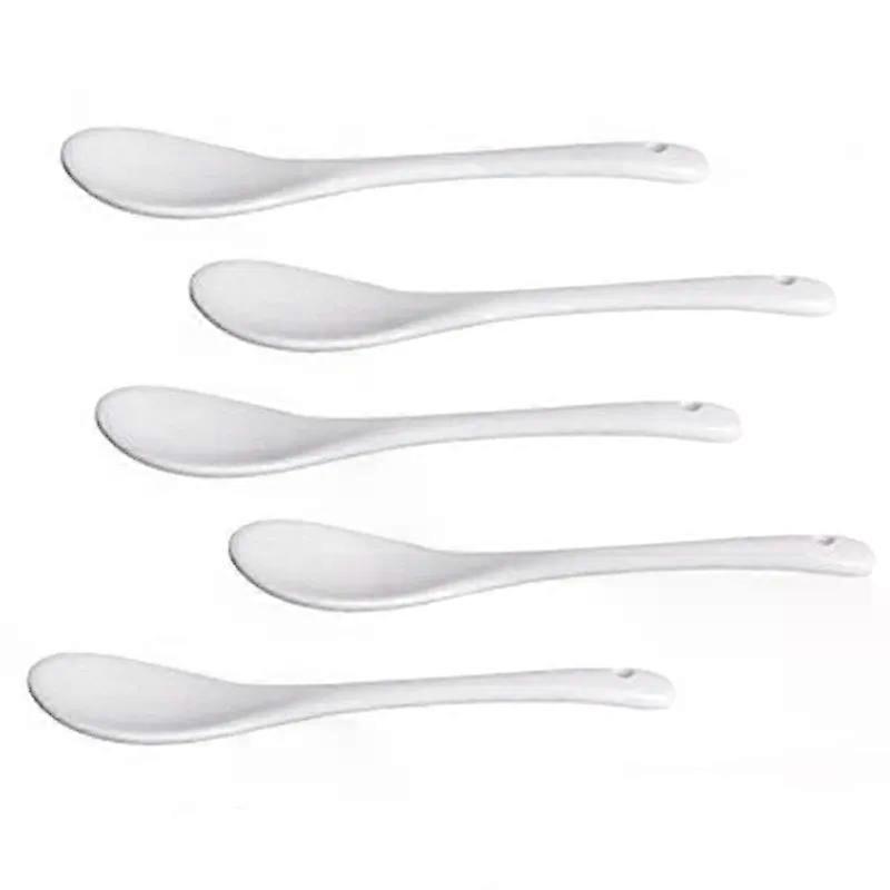 Set of 5 Ceramic Spoon Teaspoon Spoon Jam Honey