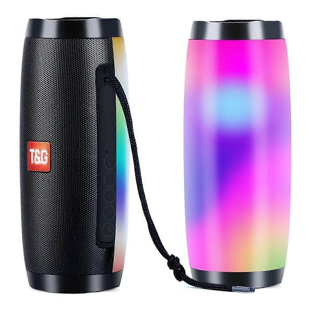 T&G TG157 Bluetooth 4.2 Mini Portable Wireless Bluetooth Speaker with Melody Colorful Lights