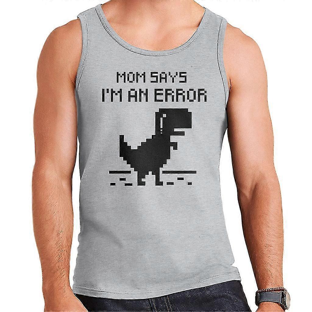 Mamá Dice Que Soy Un Error Dinosaurio Chaleco Hombre