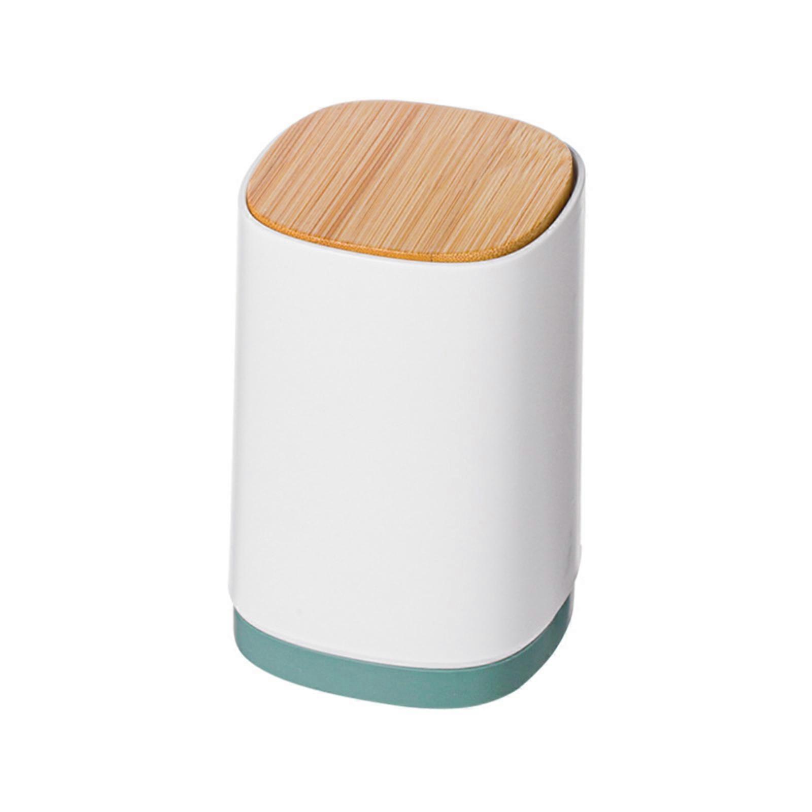 Toothpick Dispenser with Pop-Up Automatic Floss Organizer