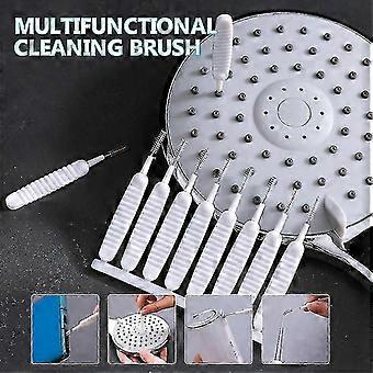 30pcs Shower Nozzle Cleaning Brush Anti-Clogging for Shower Head Cleaning Brush for Pore Gap Clean with Nylon Bristle Non-Slip Handle