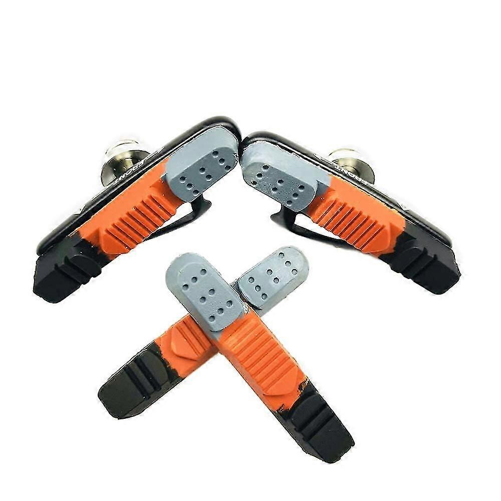 2 Pairs V Brake Blocks Bicycle Brake Pads V-brake For Caliper Bicycle Brake Mtb Blocks Pads