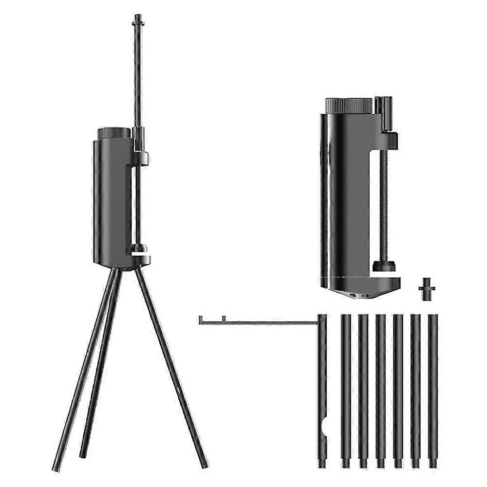 Support de lampe pliable en alliage d’aluminium léger