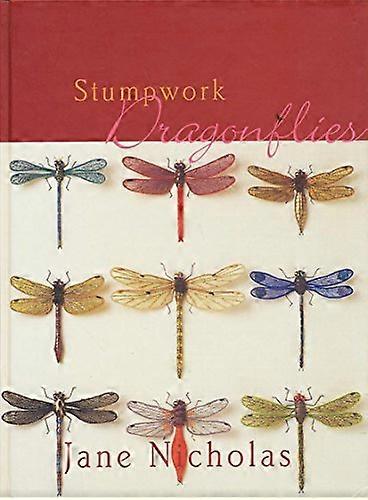 Stumpwork Dragonflies
