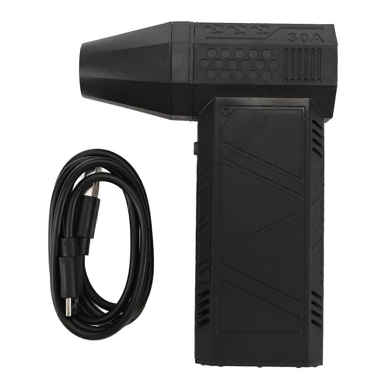 Compressed Air Duster 3 Gear Adjustable 130000RPM Brushless Reusable Cordless Jet Dry Blower for Com