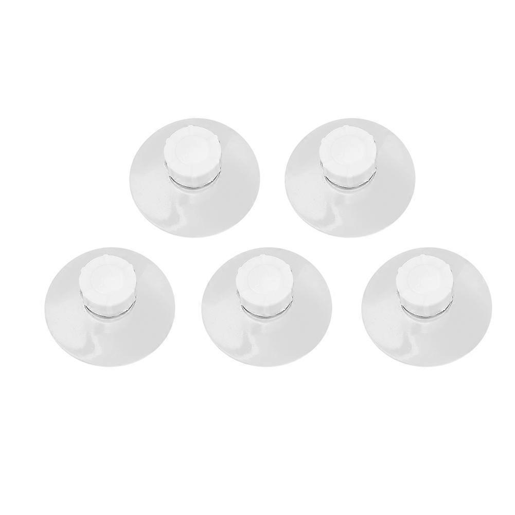 5PCS Plastic Aquarium Coral Bracket Suction Cups with Nuts for Fish Tanks - Durable, Adjustable, Easy Installation