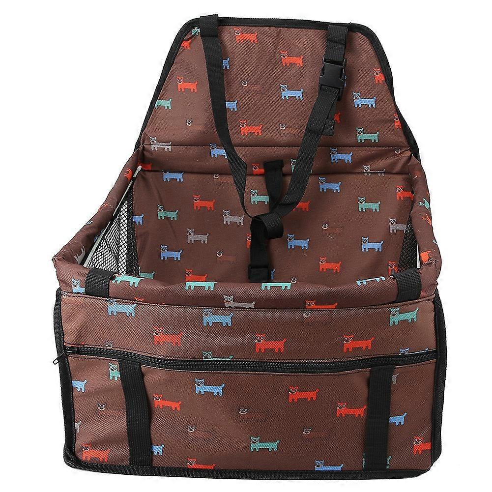 Oxford Cloth Pet Dog Cat Car Front Seat Non –slip Mat Basket Pet Carrier