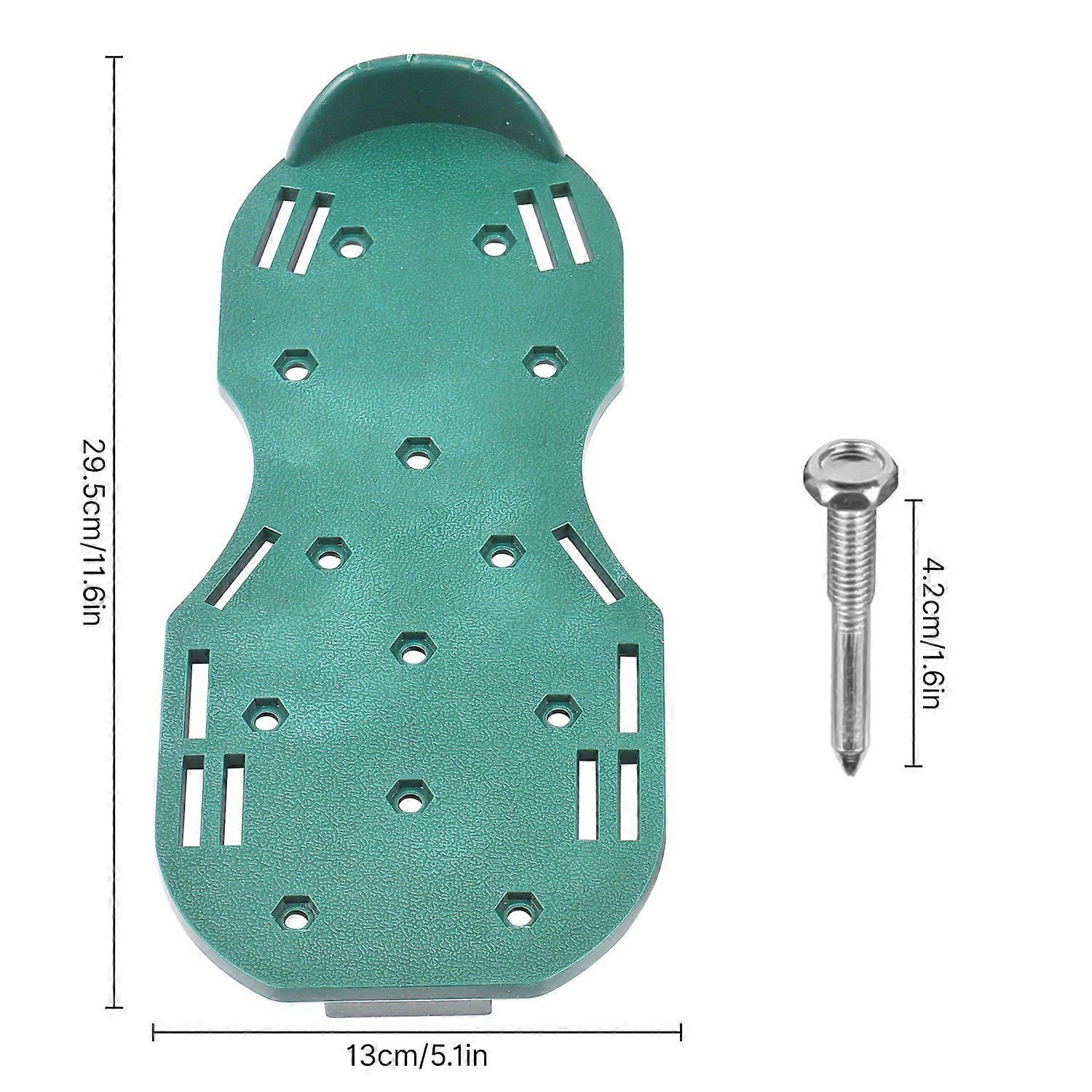 Lawn Aerator Shoes for Grass Soil Yard Aerator Tool Spike Shoes with 2 Adjustable Metal Laces for Ep