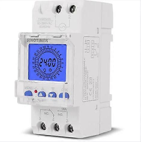Automatic Control Din Rail Time Relay, Digital Electronics Countdown Function For Electronic Timer Switch, Weekly Programmable Timer High Precision