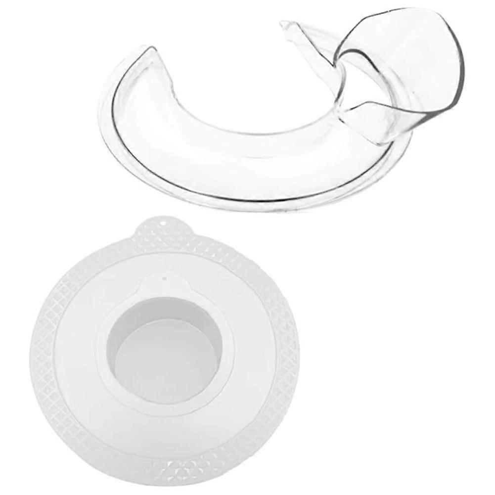 For 4.5-5 Quart Tilt- Stand Mixers Secure Pouring Shield & Mixers Bowl Covers Mixer Splatter Guard Lids
