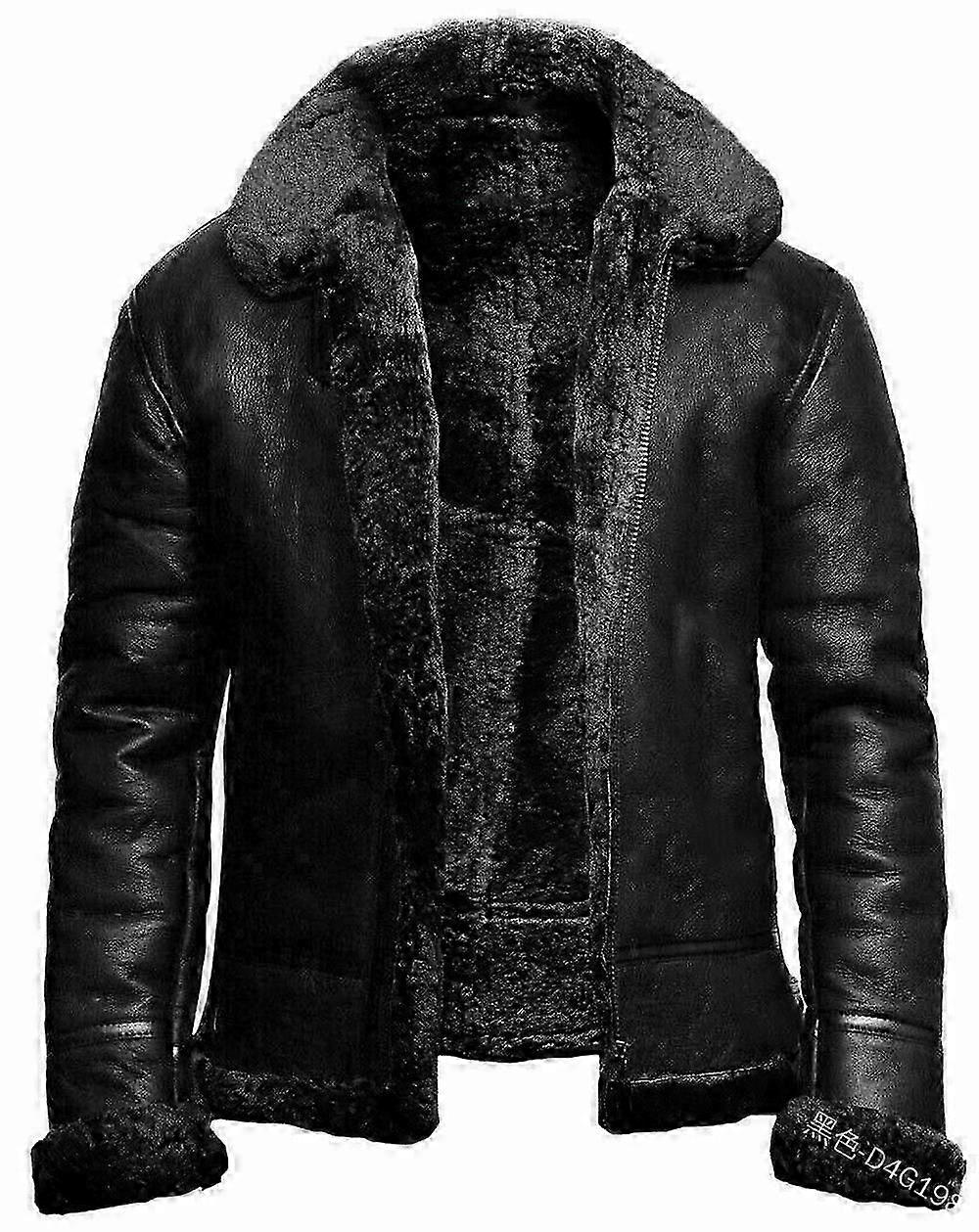 Men's Fur Jacket In Large Sizes