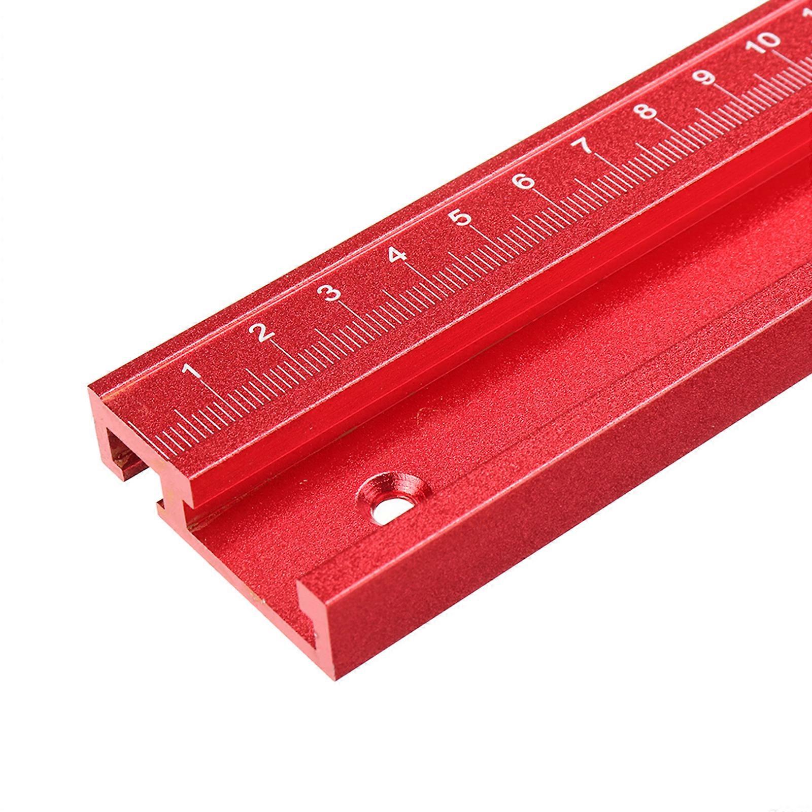 T Slot with Scale 45 Type Aluminum Alloy T Slot Miter Track for Router Table Tablesaws And Bandsaws
