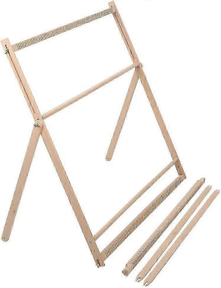 2025 New Weaving Loom,Adjustable DIY BHDD Hand Weaving Machine Hand Knitting Loom Tapestry Hand-Knitted Machine DIY Woven Set with Stand