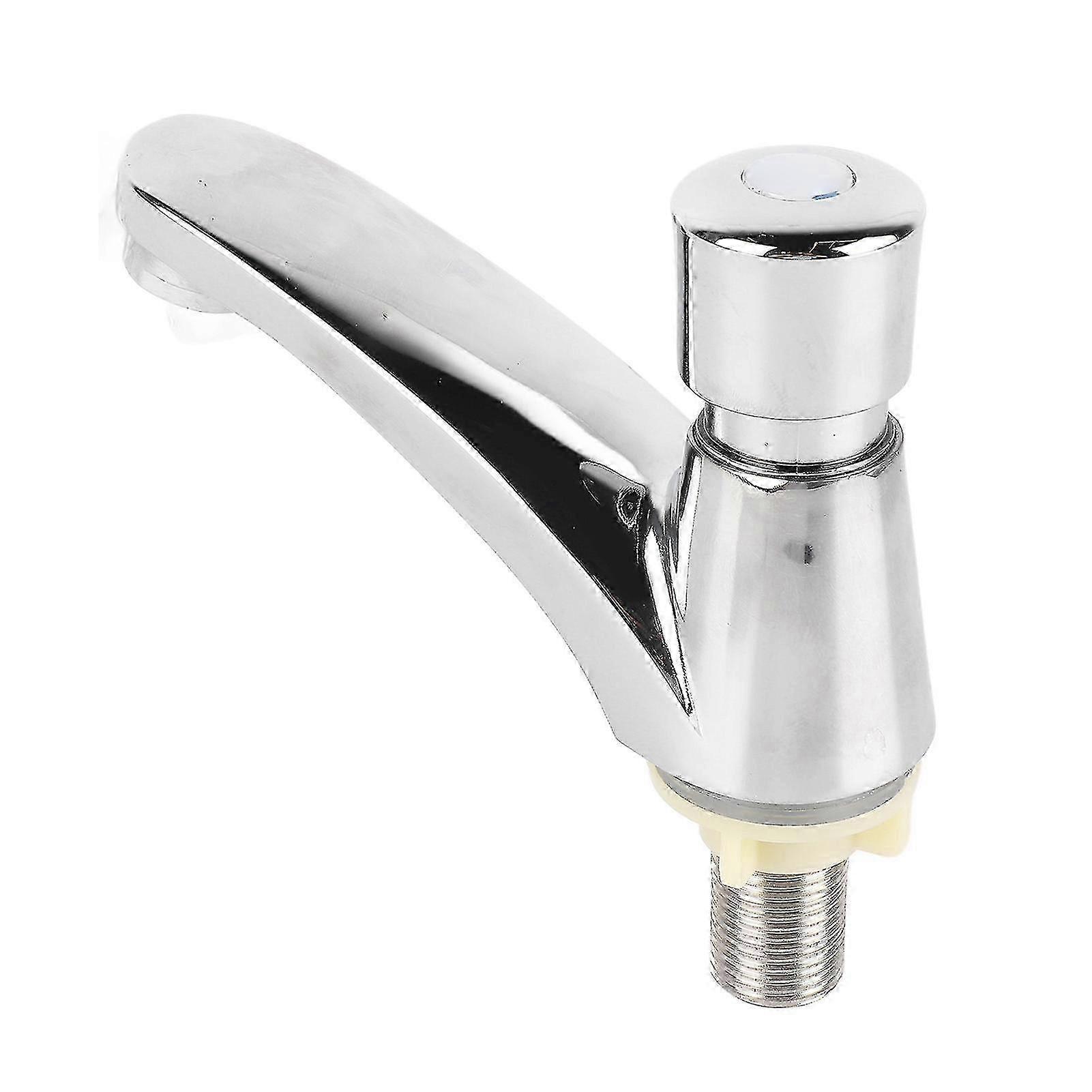 Copper Single Cold Time Delay Self Closing Sink Taps for Home & Public Use in Europe
