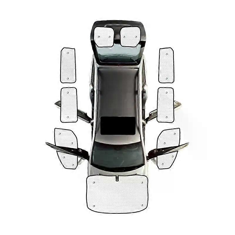 Teljes autós lefedettségű napernyő a Ford Transit Custom 2012 ~ 2021 autó első hátsó oldalsó fényvédő ablak napernyő fedél tartozékaihoz
