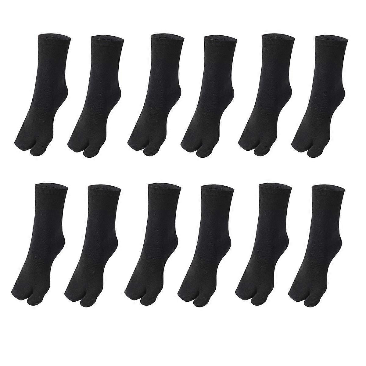 6 par flip flop unisex strumpor Tabi delade tå strumpor tå strumpor tå strumpor för män pojkar kvinnor