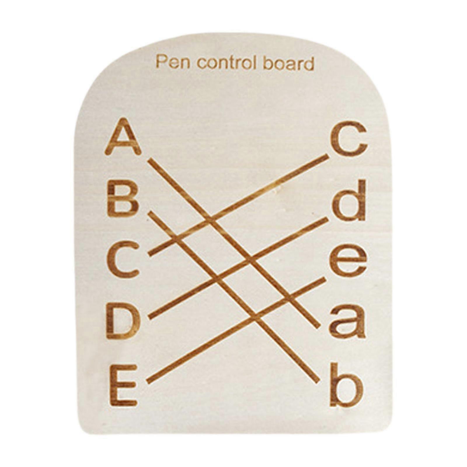Writing Practice Board Wooden Tracing Board Preschool Learning with Pen