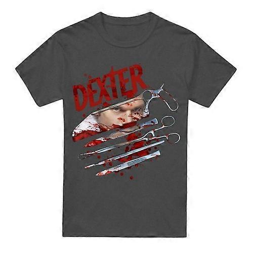 Dexter Unisex Erwachsene Blut lügt nie 2 T-Shirt