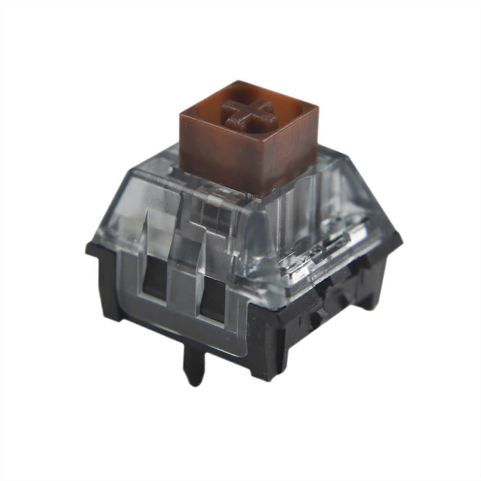 V2 White 45g Brown SMD RGB MX Switch Dustproof Mechanical Keyboard Switches IP56 Box Brown 110 pcs