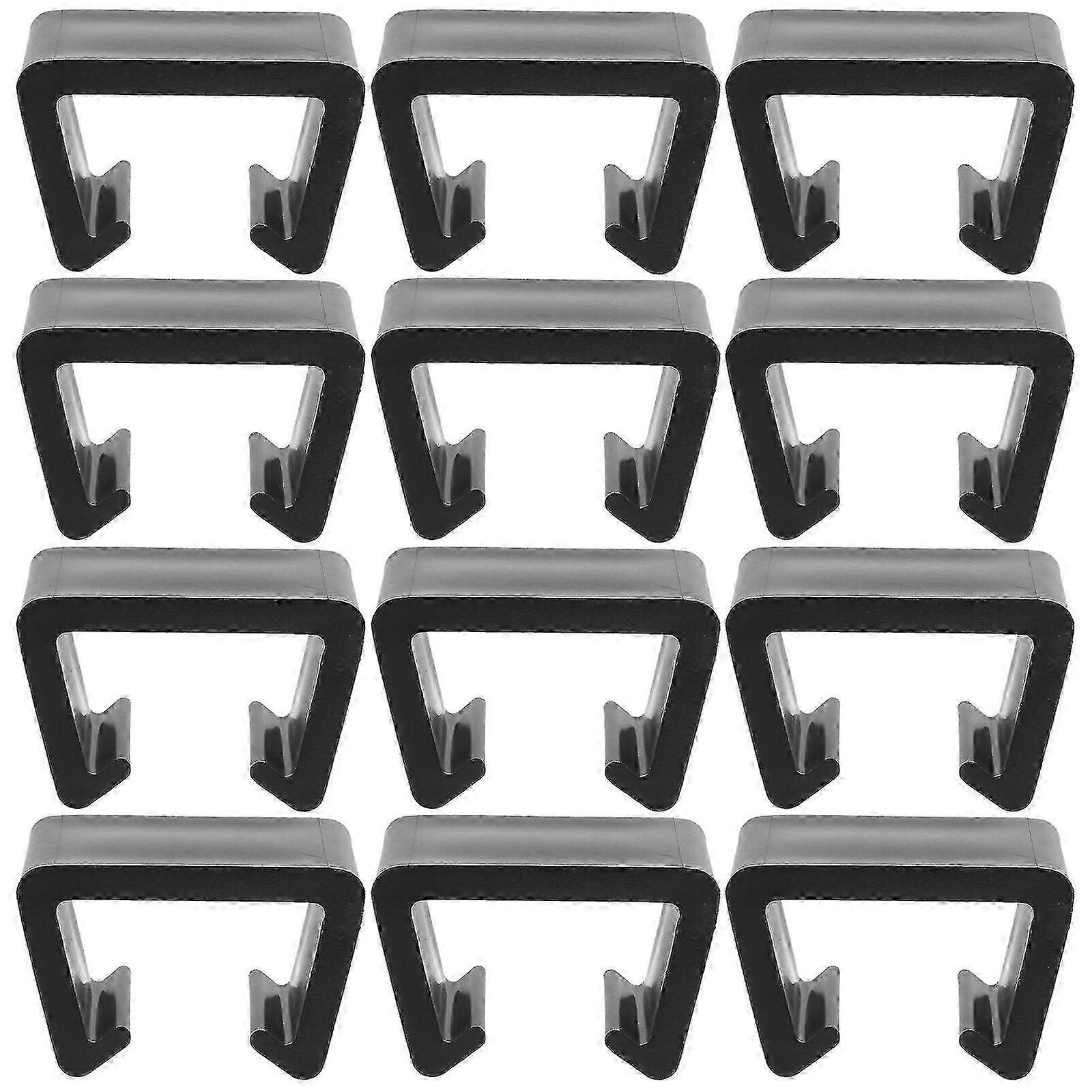 12pcsガーデン家具クリップパティオ家具クリップ屋外ソファパティオ家具はクランプを接続します