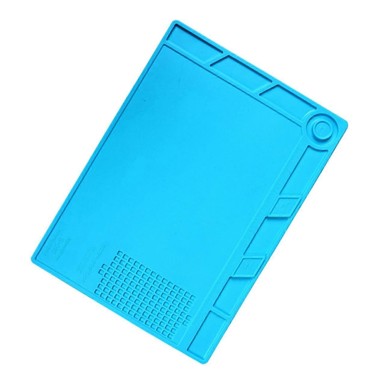 Electronics Repair Mat Cell Phone Repair Pad Large Soldering Heat Pad Magnetic Silicone Mat for Computer Workbench