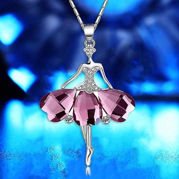 Cute Dancing Girl Pendant [pink]