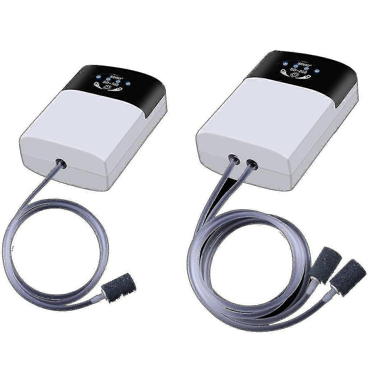 Oxygenator Lithium Battery Rechargeable,ultra-quiet Rechargeable Oxygen Pump For Fishing-NEW CN
