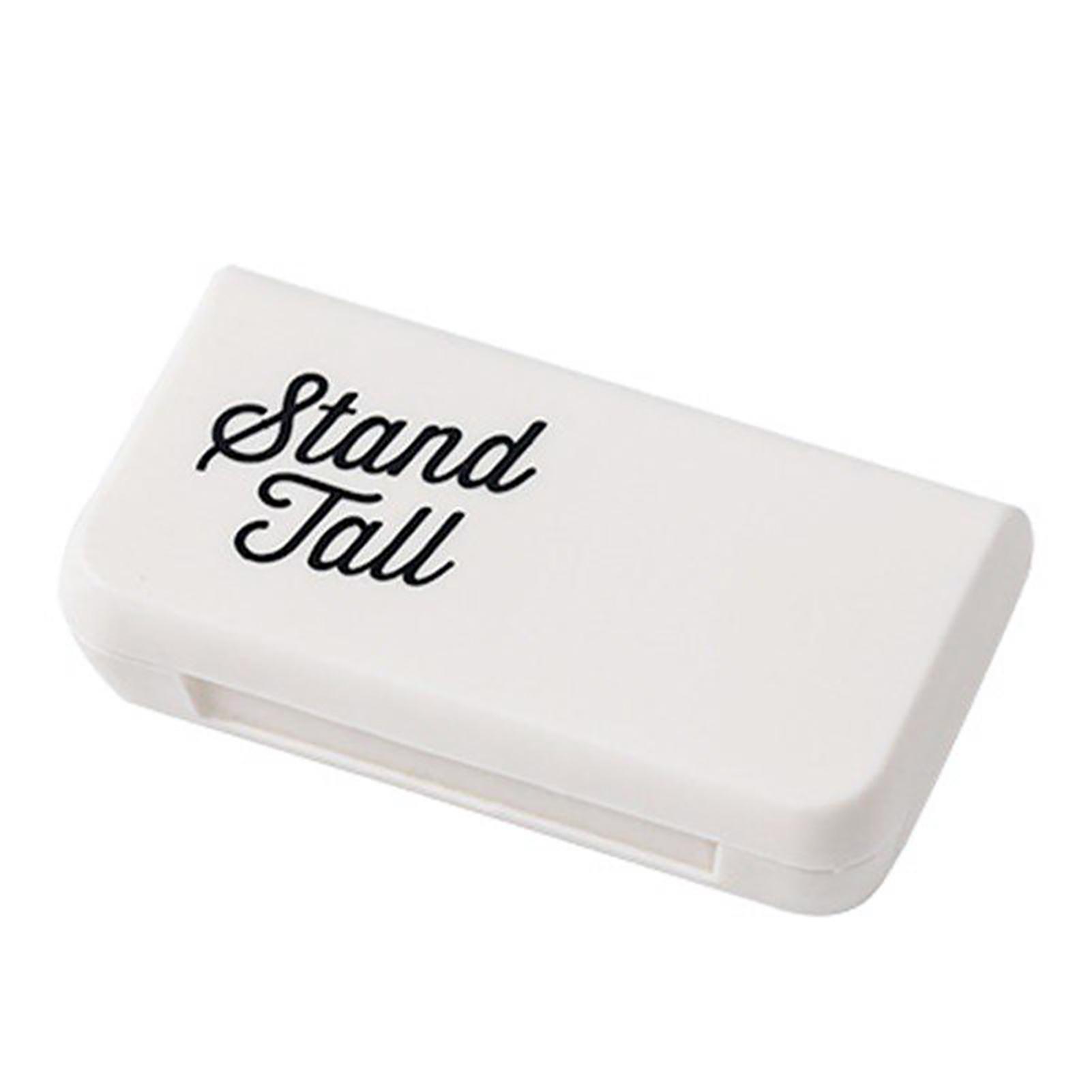 Farfi 1pc Pill Storage Small Size Eco-friendly Pp Small Pill Box Daily Pill Organizer Portable For Kids