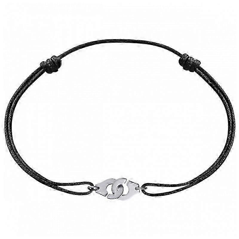 Collier en argent sur cordon