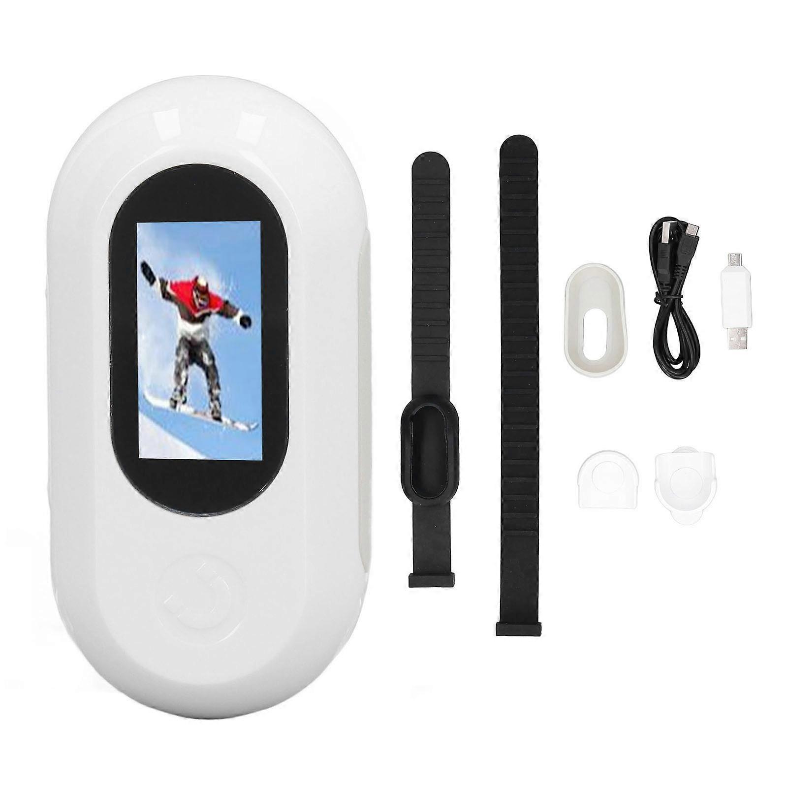 Pet Collar 32G Memory Card 160° Ultra Wide Angle 1080P Video Record Small Cat Dog Action Camera with 0.96in LCD Screen