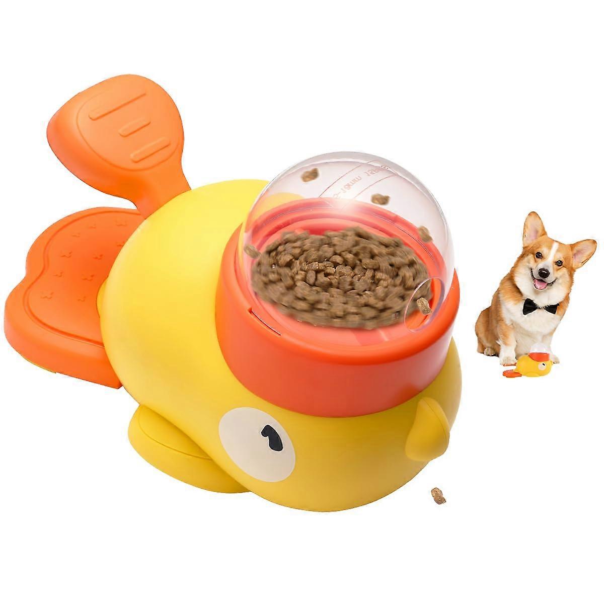 2in1 Dog Interactive Slow Feeder  Food Puzzle Toy  Mental Stimulation for Small Medium Dogs