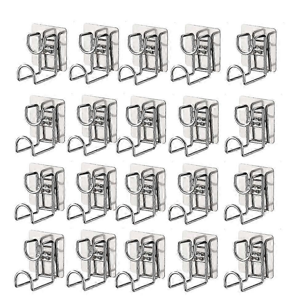 خطاف حوض غسيل من الفولاذ المقاوم للصدأ للمطبخ والحمام، حامل معجون قوي لا يترك أثراً، متعدد الوظائف