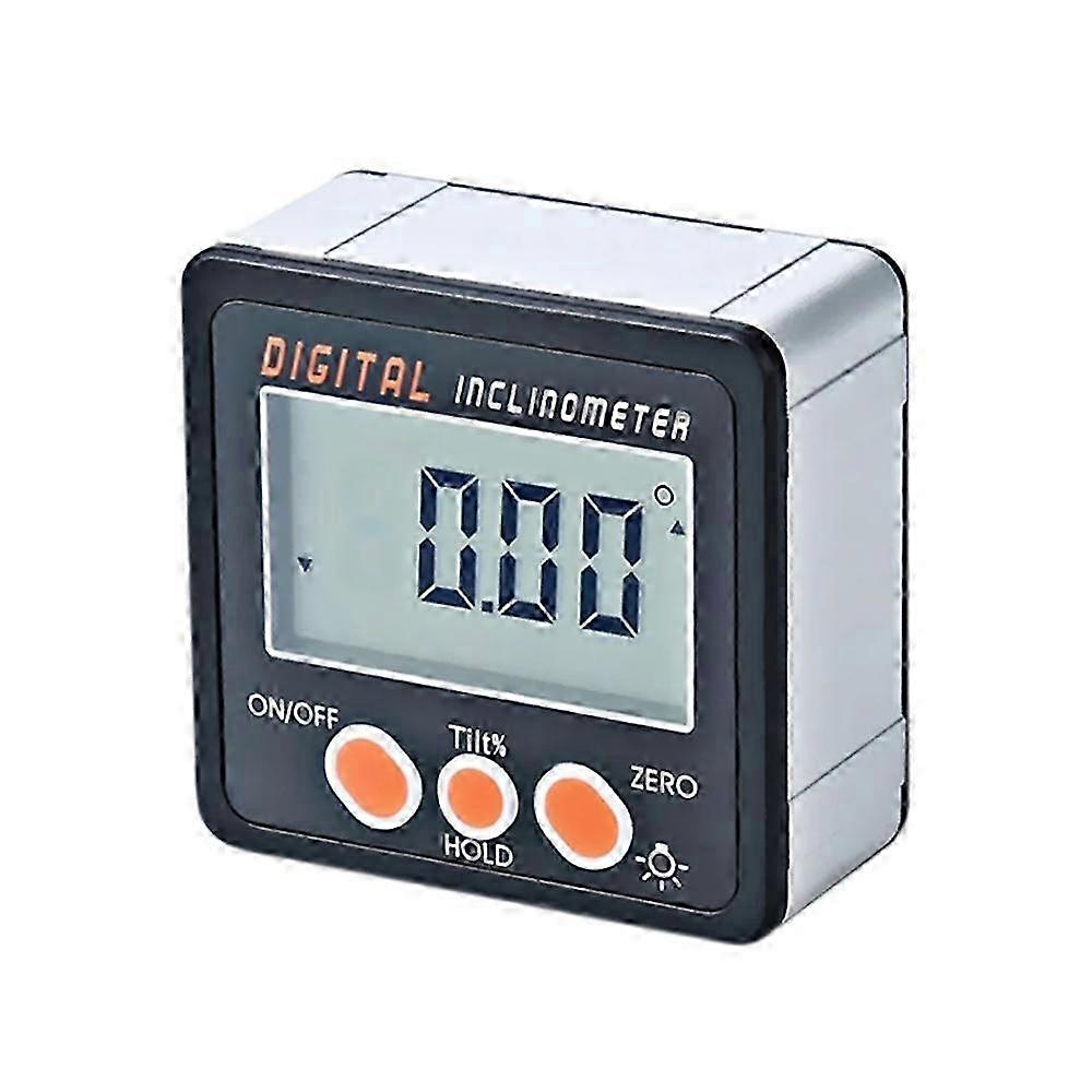 Digital Inclinometer with Magnetic Base LCD Display Screen Electronic Protractor Inclinometer Digital