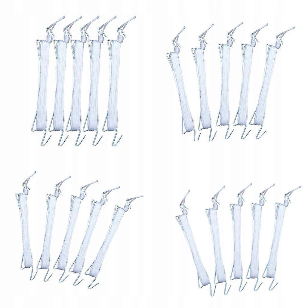 15/20/25/30 Pcs Double Crochets Pour Tomates Pinces à Cordon