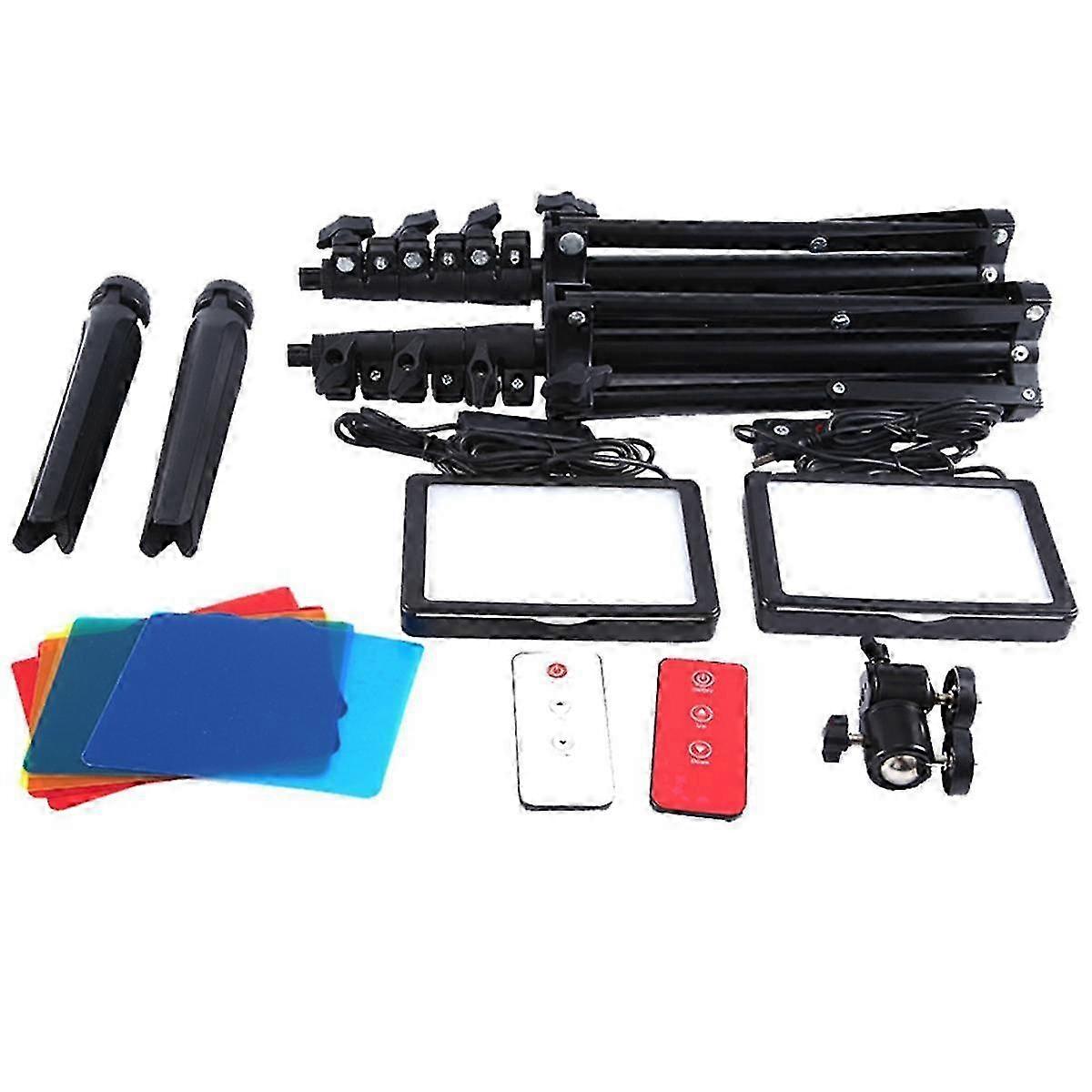 66 LED USB Rechargeable Photography Lighting, Adjustable Selfie Ring Light with Soft Light for Food Blogging Live Streaming