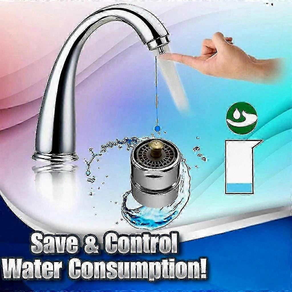 Adjustable Kitchen Faucet Aerator with One Touch Control for Optimized Water Flow and Efficiency