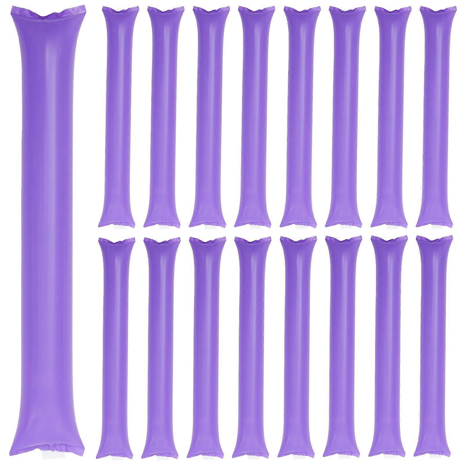 40pcs Inflatable Sticks Noise Sticks Inflatable Boom Plastic Sticks Party Favors