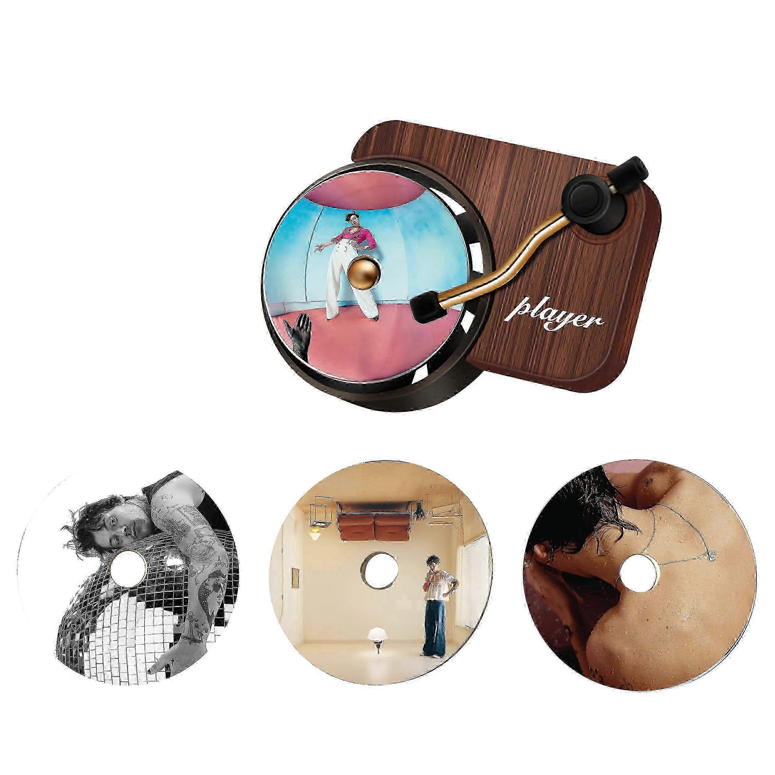 Adorable Harry Styles Car Vent Clip Air Freshener with Perfume and Turntable Feature