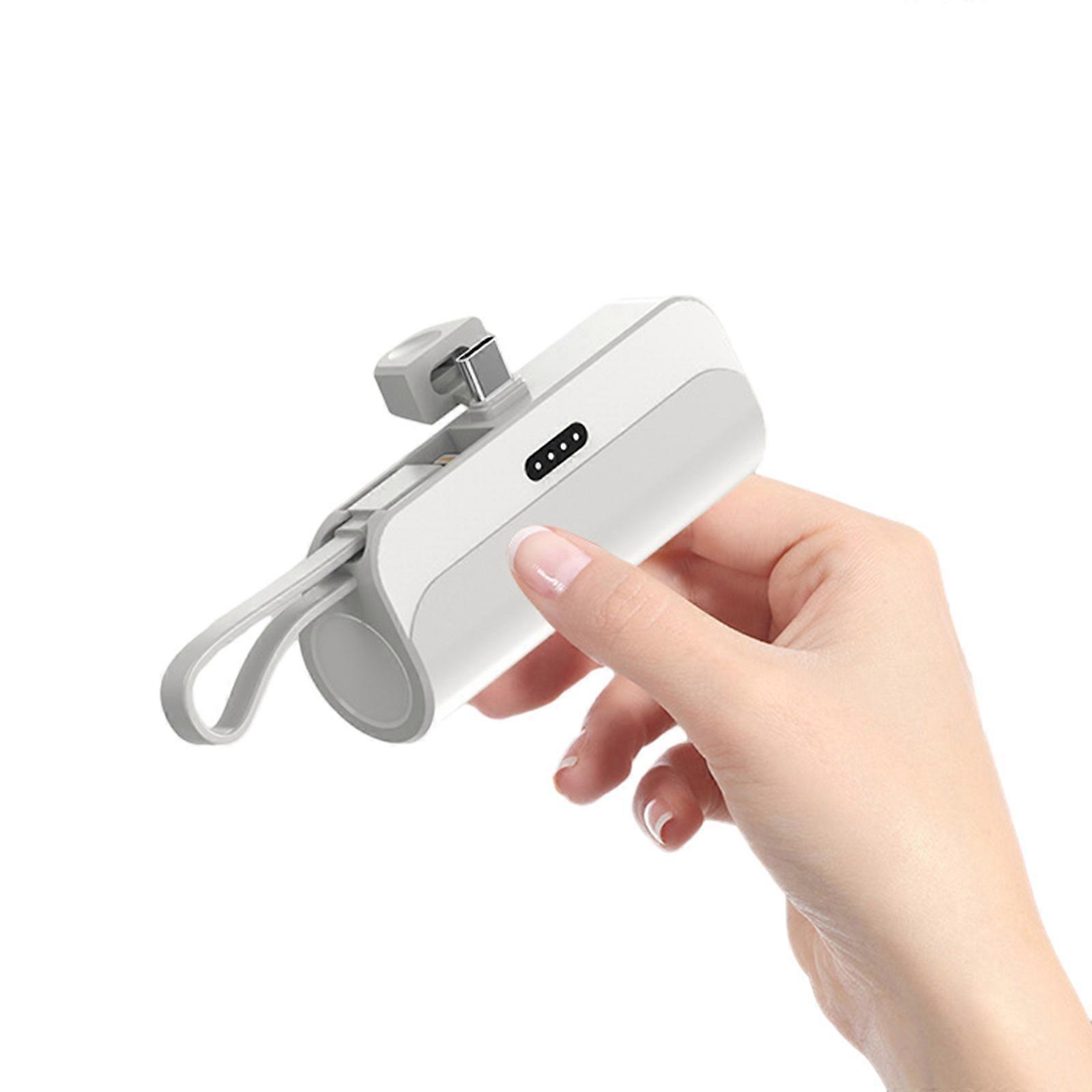 Type C /21700/21650 Power Bank Case Battery Holder Storage Box Case Battery Container Power Bank Case for 21700 White