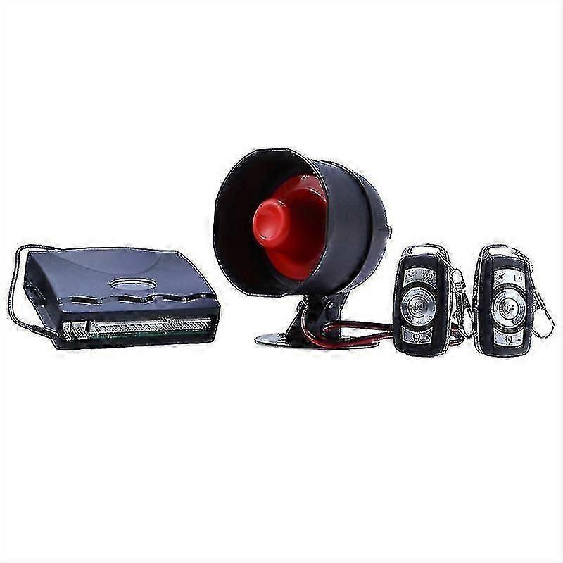 1 Set Of Universal Car Anti-theft Alarm System With Remote Control