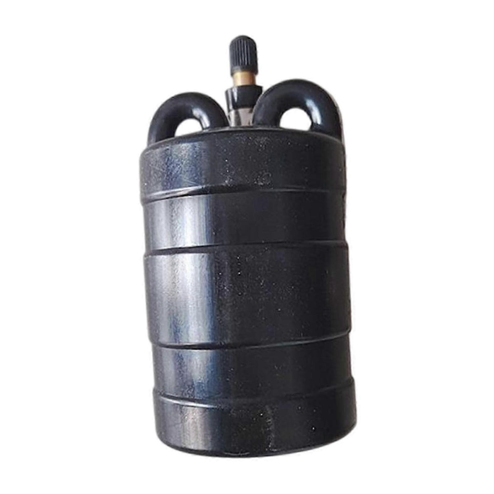 User-friendly Inflatable Pipe With Balloon-type Pressure Adaptor DN 75mm Black