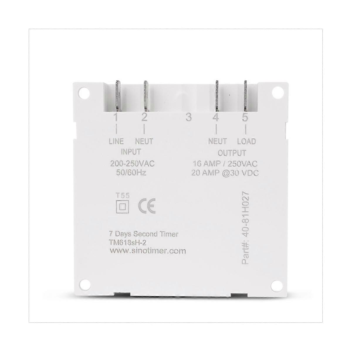 TM618SH 220V 1 Second Interval Power Supply Timer Switch