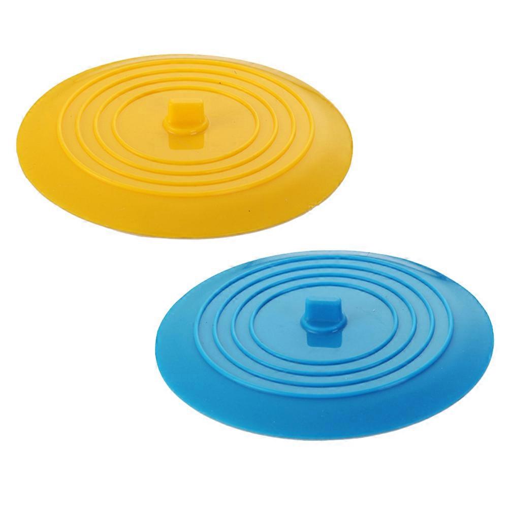 Drain Cover in Silicone for Bathrooms, Blocks Cockroaches and Odors, Durable Build