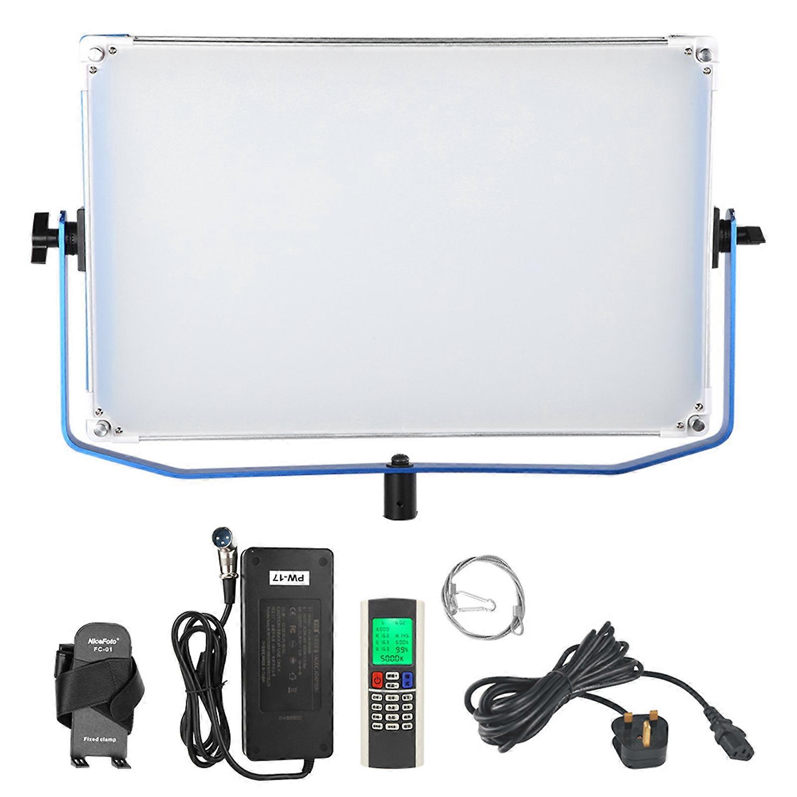 RGB LED Video Light with 360° Color Wheel - High CRI, App Control, Studio Lighting