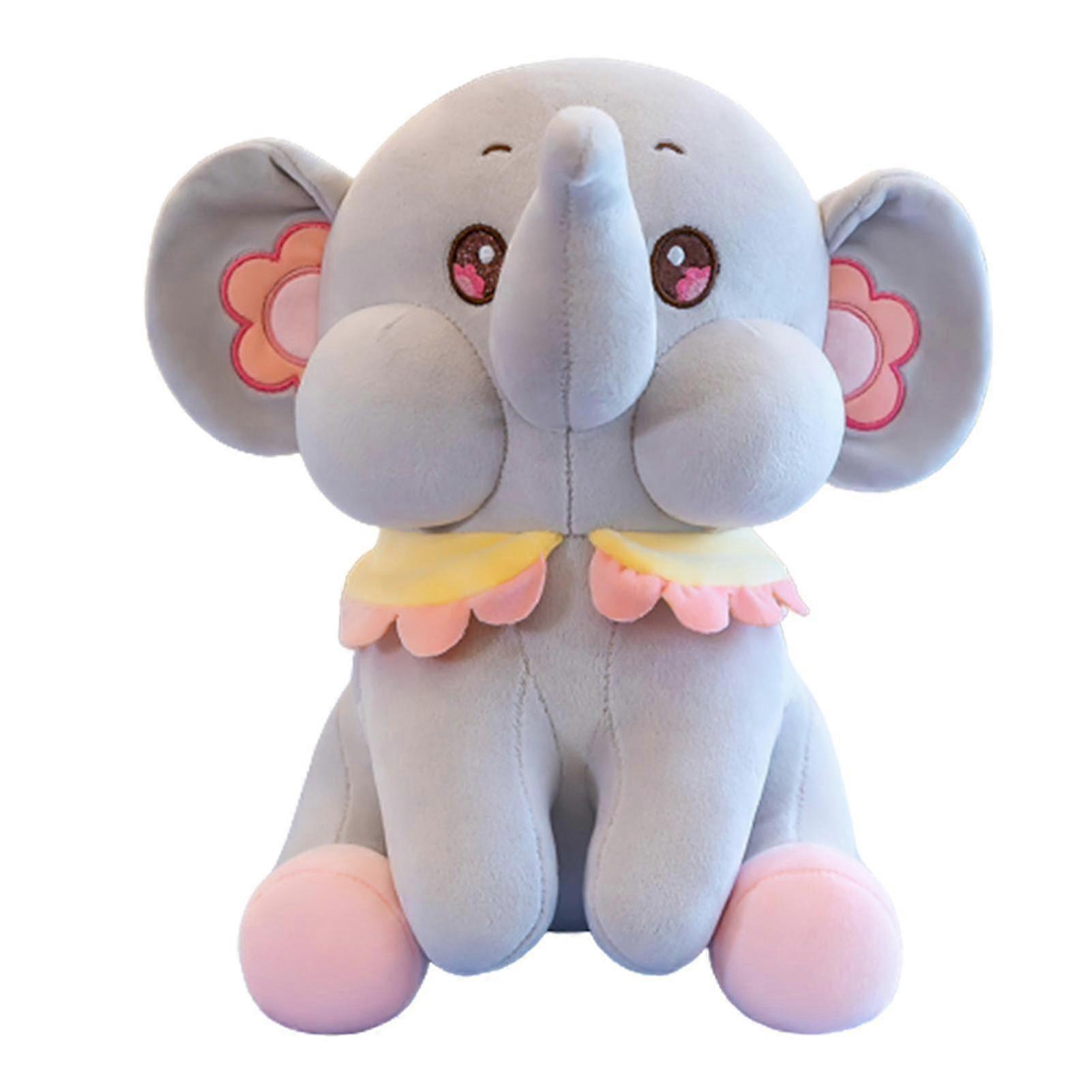 어린이와 유아에게 적합한 조기 교육 발달을 위한 봉제 인형 만화 코끼리 인형