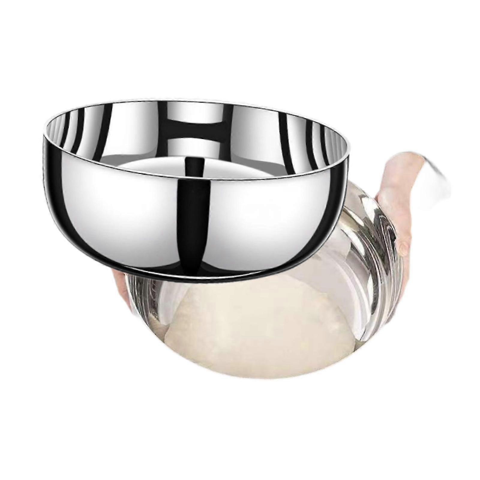 Stainless Steel Bowl for Cooking and Serving Cereal, Buffet Dishes for Grapes, Vegetables, and Pasta