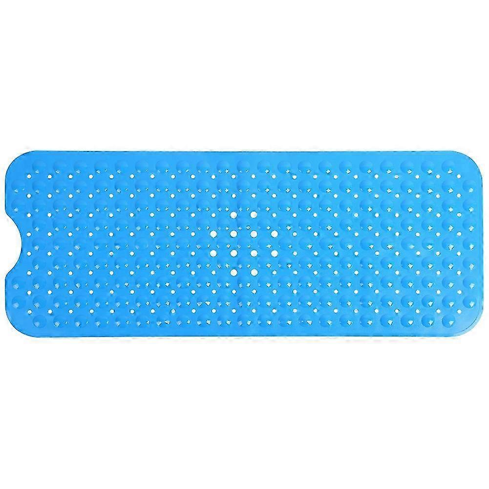バスタブ、キッチン、バス用の吸盤付き滑り止めバスマット - ブルー