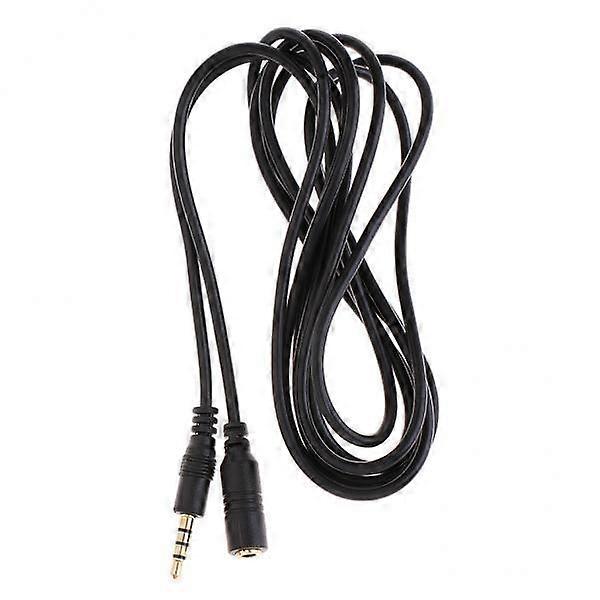 2x 2M Extension Cable for Cell Phone Microphone Microphone for Smart Phone From
