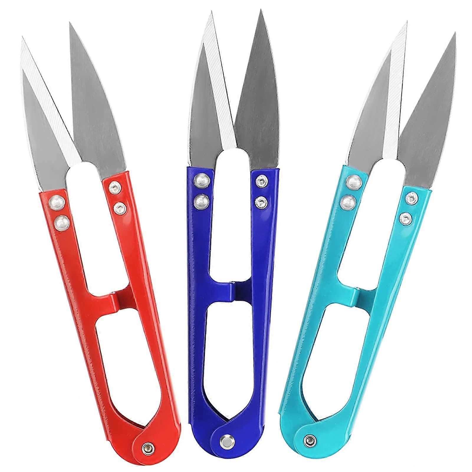 12pcs Thread Snips, Thread Cutter Scissors Clipper Snips Sewing Scissors Thread Scissors Clipper Nippers for Sewing Embroidery Knitting